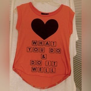 Miss Royal T. Girls tee. M